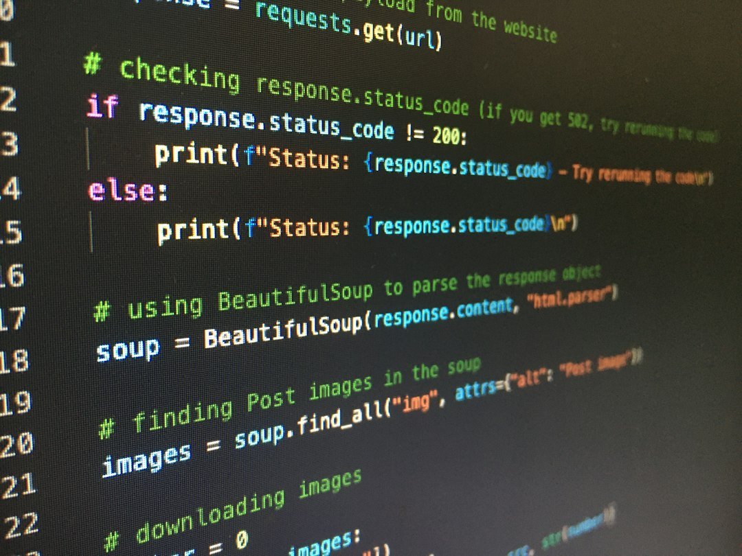Black Flat Screen Computer Monitor