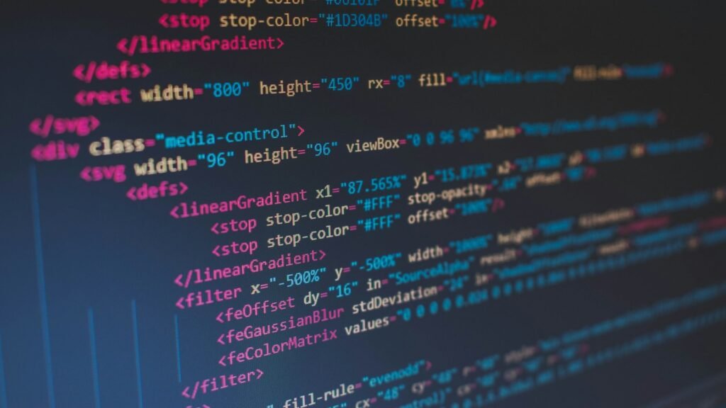 Lines of HTML codes