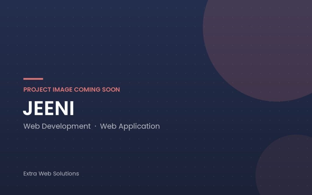 JEENI project image (placeholder)